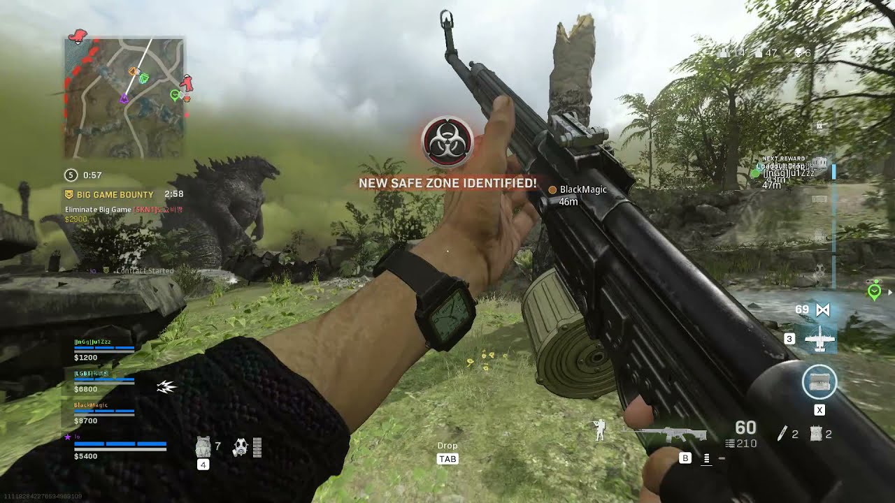 Call of Duty Warzone: Godzilla vs Kong Operation Monarch Gameplay (No Commentary)