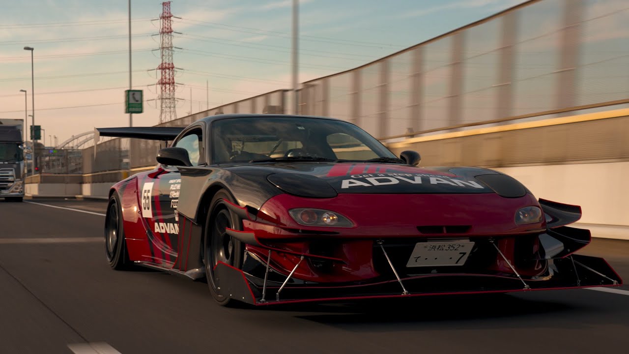 Advan Style RX-7 FD3S. Tokyo, JP | 4K