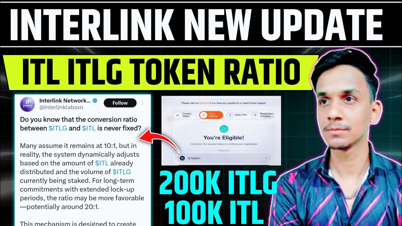 INTERLINK ITLG TOKEN RATIO 🤔INTERLINK NETWORK NEW UPDATE 🚀 INTERLINK VERIFIED ITLG UPDATE 🚀