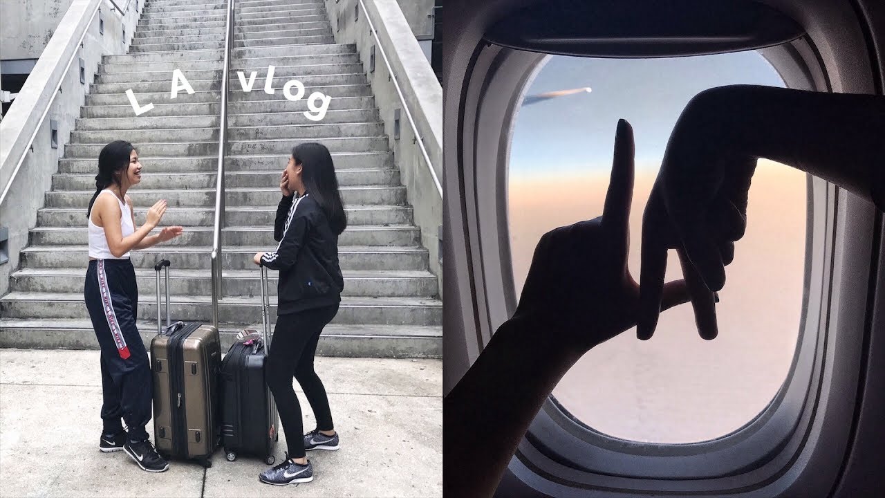 FLYING TO LA WITH MY BEST FRIEND