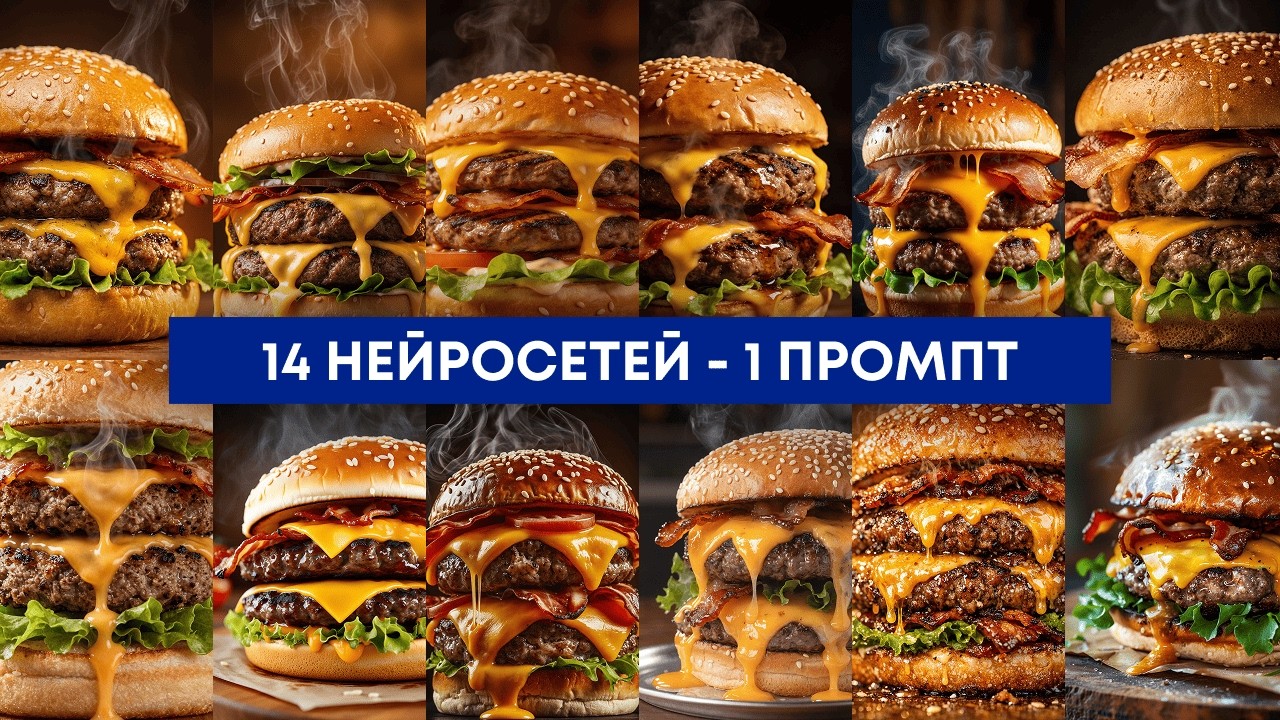 ТЕСТ 14 НЕЙРОСЕТЕЙ по генерации КАРТИНОК! ВЫБОР лучшей в 2026 году!