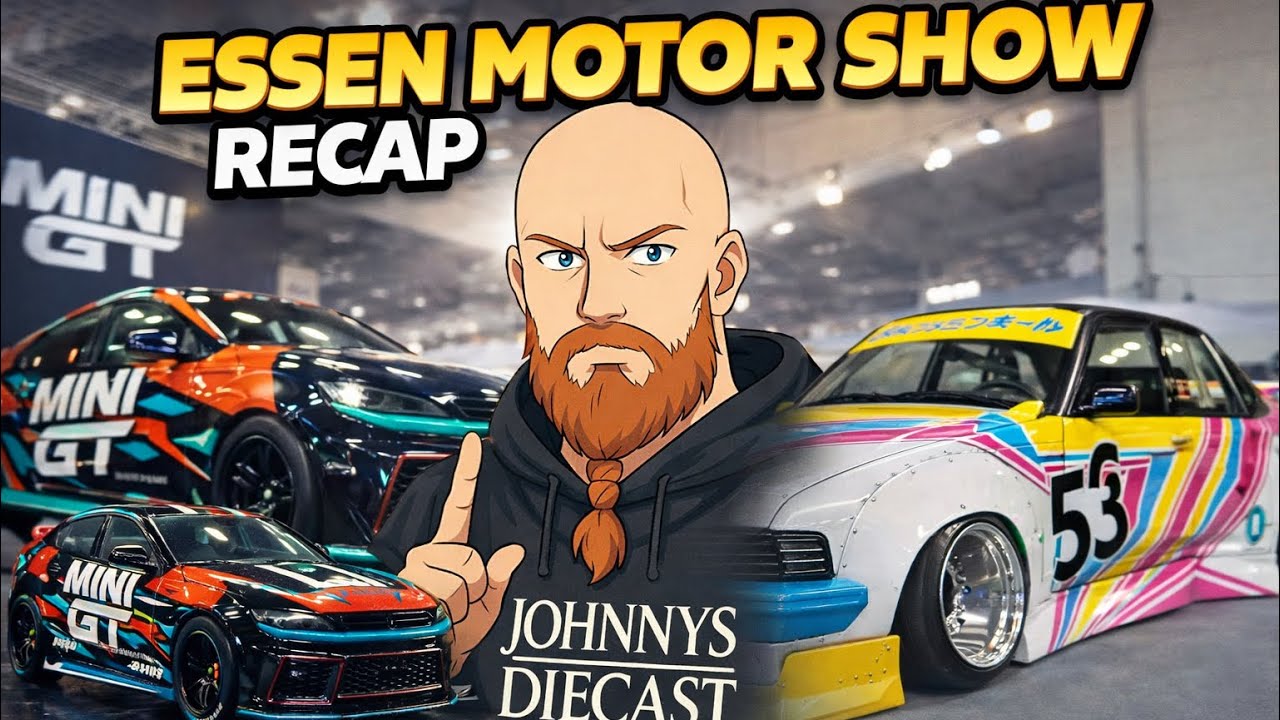 Обзор автосалона в Эссене 2025 | Mini GT, Ottomobile, GT Spirit, литье под давлением и основные м...
