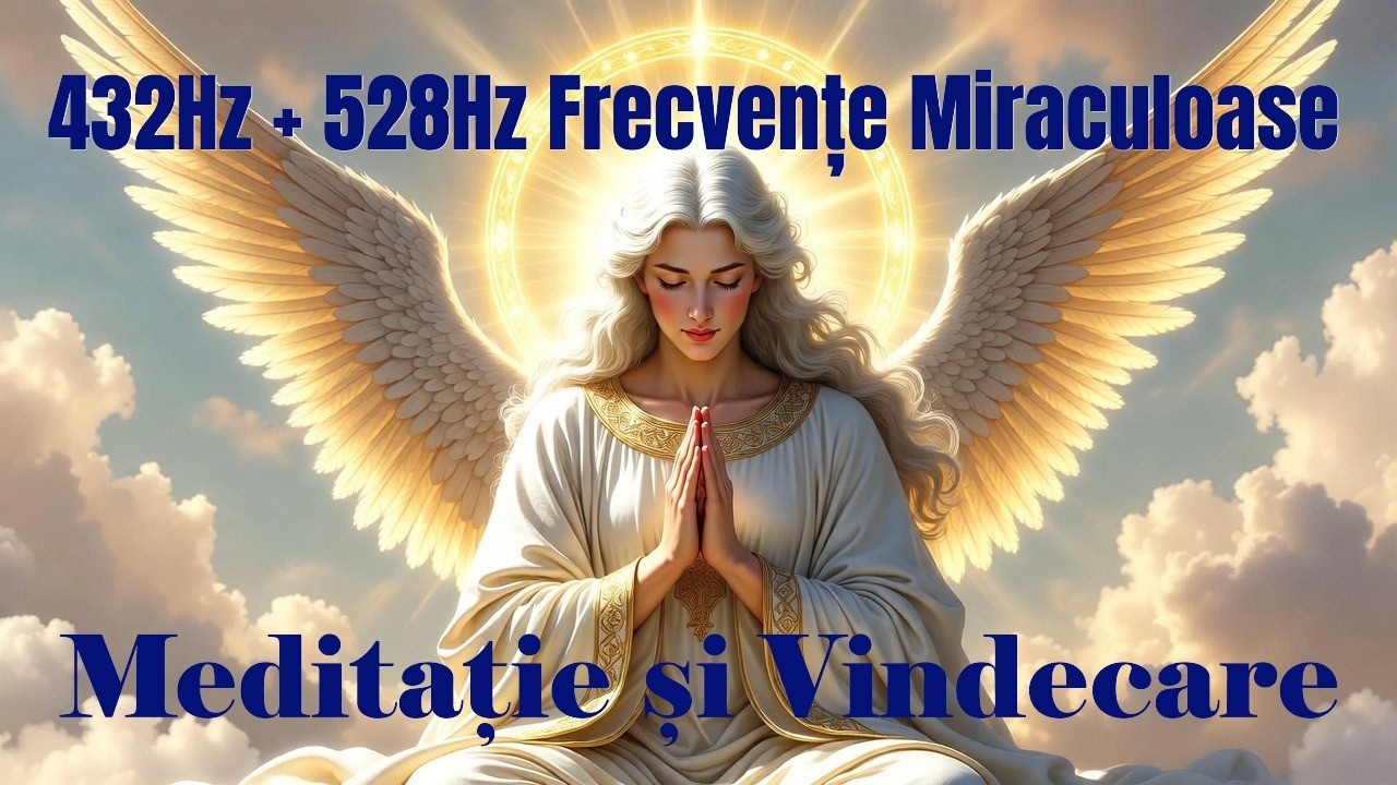 Frecvențe Sacre 432Hz + 528Hz  Muzică Instrumentală pentru Meditație, Somn și Vindecare