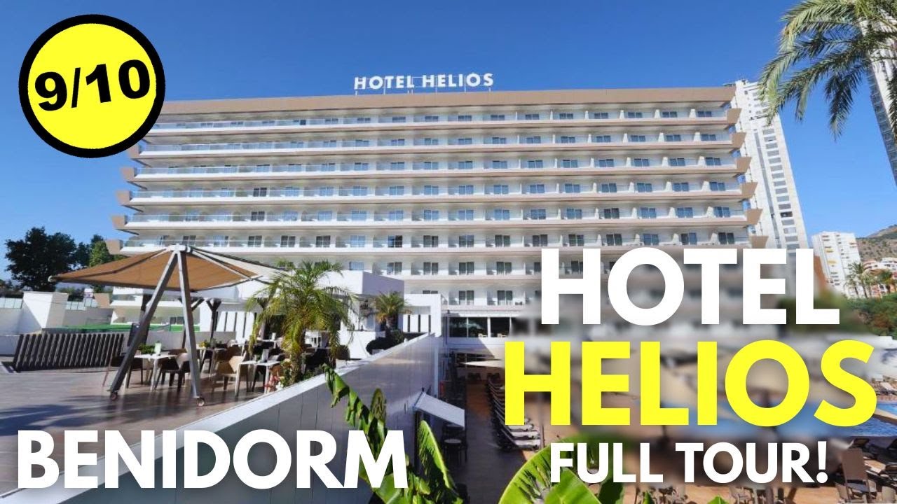 Benidorm Hotel Helios: Full Tour, Room Review & Walk to the Beach! 🌞
