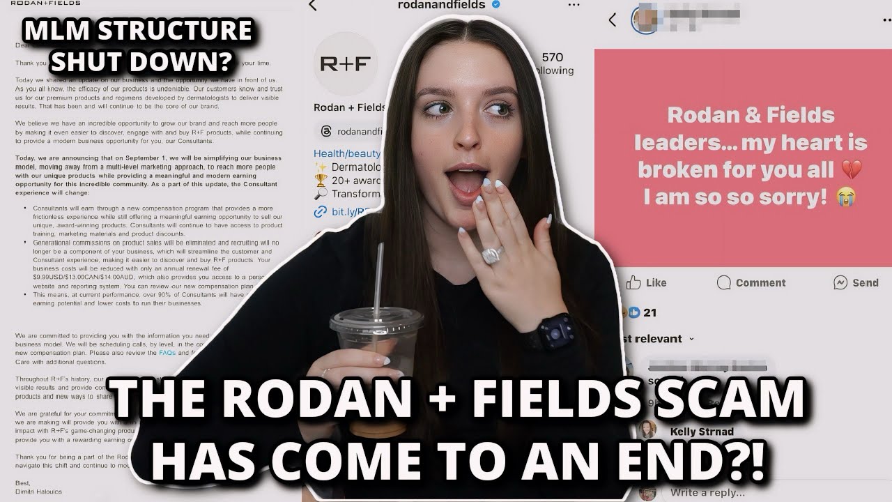 THE RODAN AND FIELDS SCAM HAS COME TO AN END?!?!
