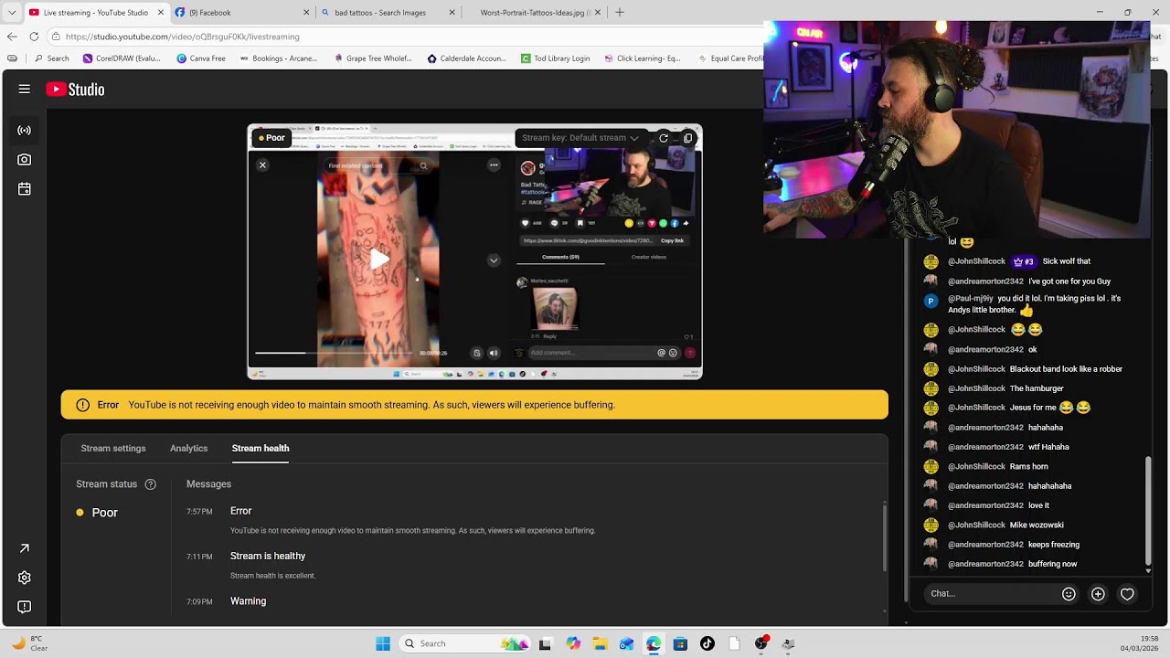 Arcane Ink Tattoo Live Stream