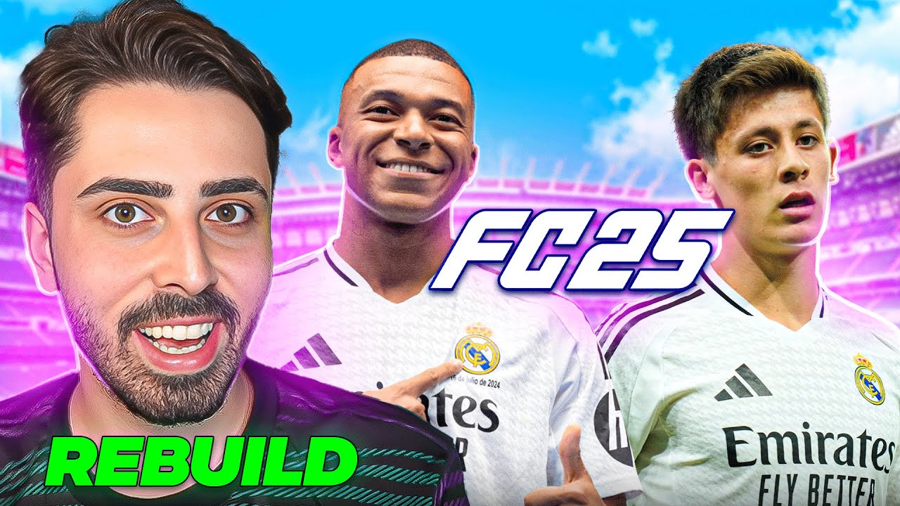 FC 25 REAL MADRID REBUILD // OYUNUN EN İYİ TAKIMI BURADA // KARİYER MODU
