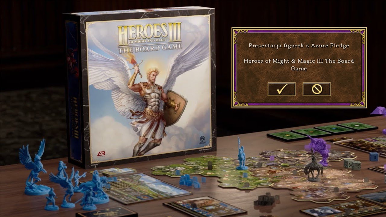 Prezentacja figurek - Heroes of Might and Magic 3: The Board Game [Miniatures Showcase]