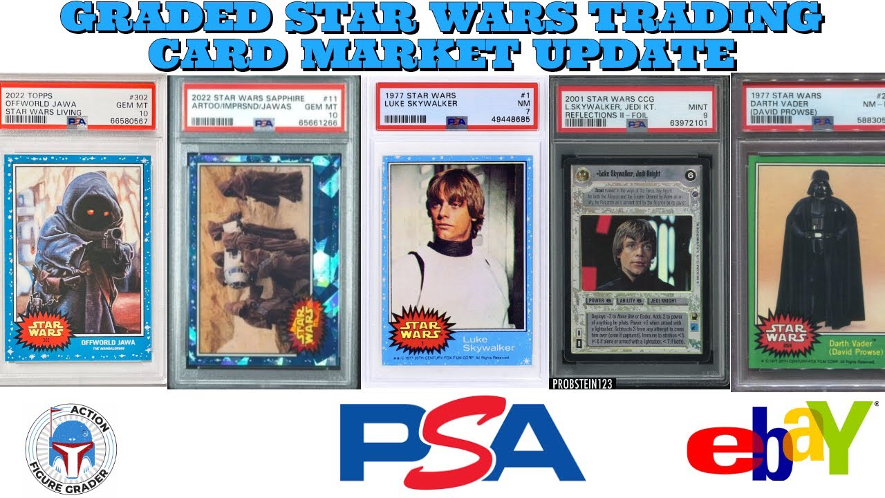 Graded Star Wars Trading Cards Price Guide | From Vintage to Modern