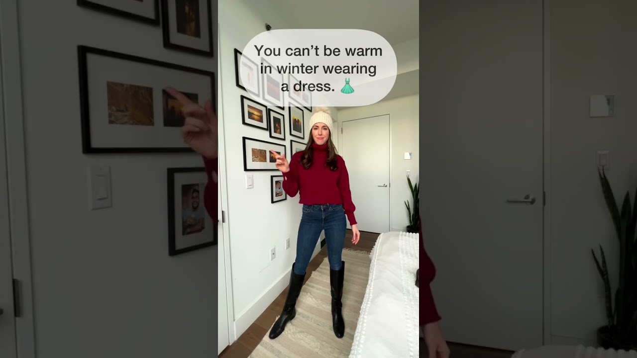 The only way to stay warm in winter!