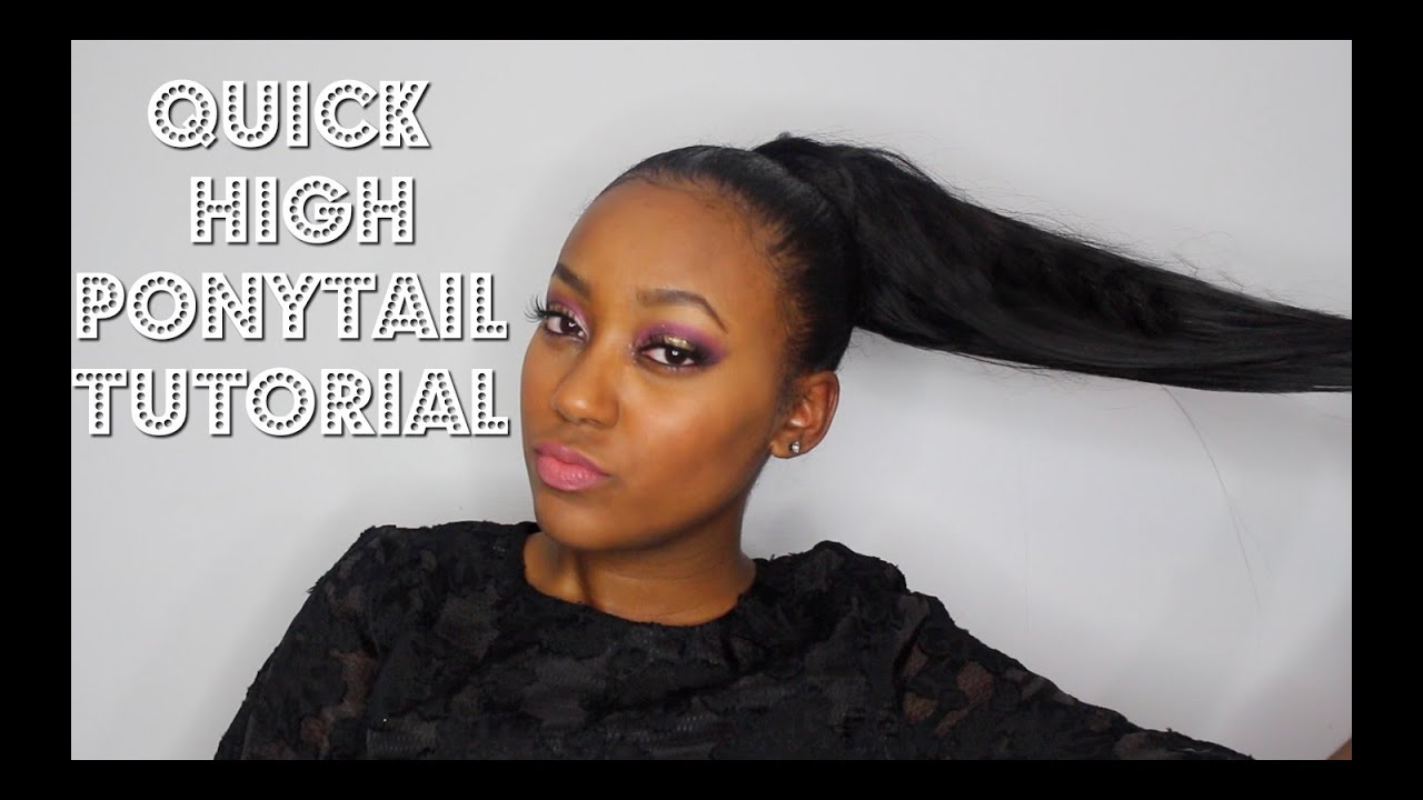 High Faux Ponytail Tutorial (Beginner Friendly)