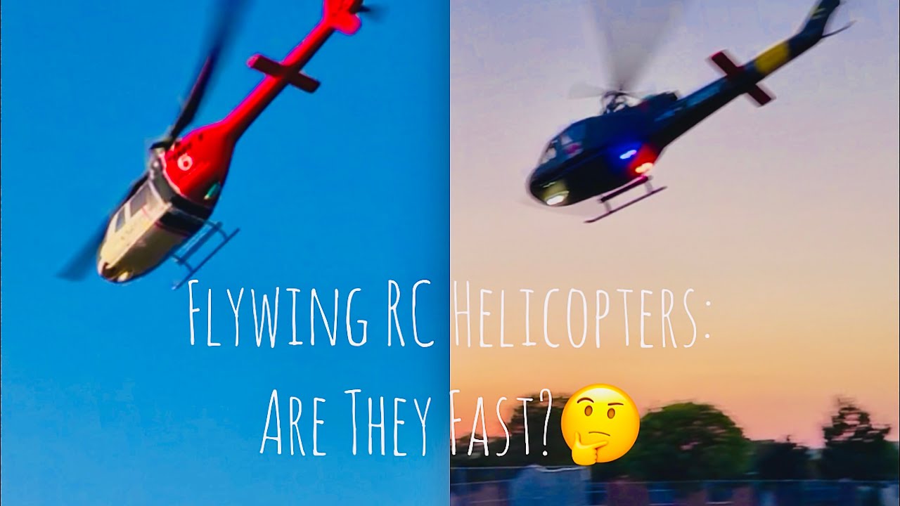 Flywing Bell 206 V3/Huey V4 Speed Test | Pushing The Limits In ATTI Mode | Pt. 1 