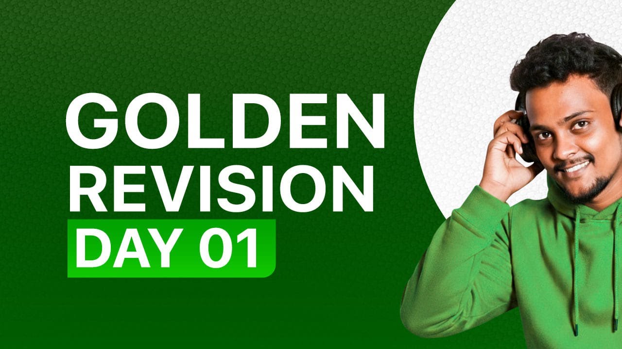 Golden Revision Day 01 - Web Development