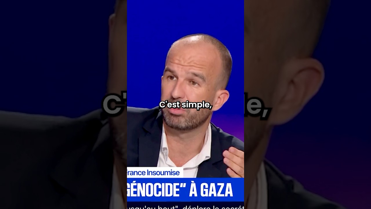 BFM invite le porte-parole de Tsahal. Recadrage de Manuel Bompard en direct. @manuelbompard