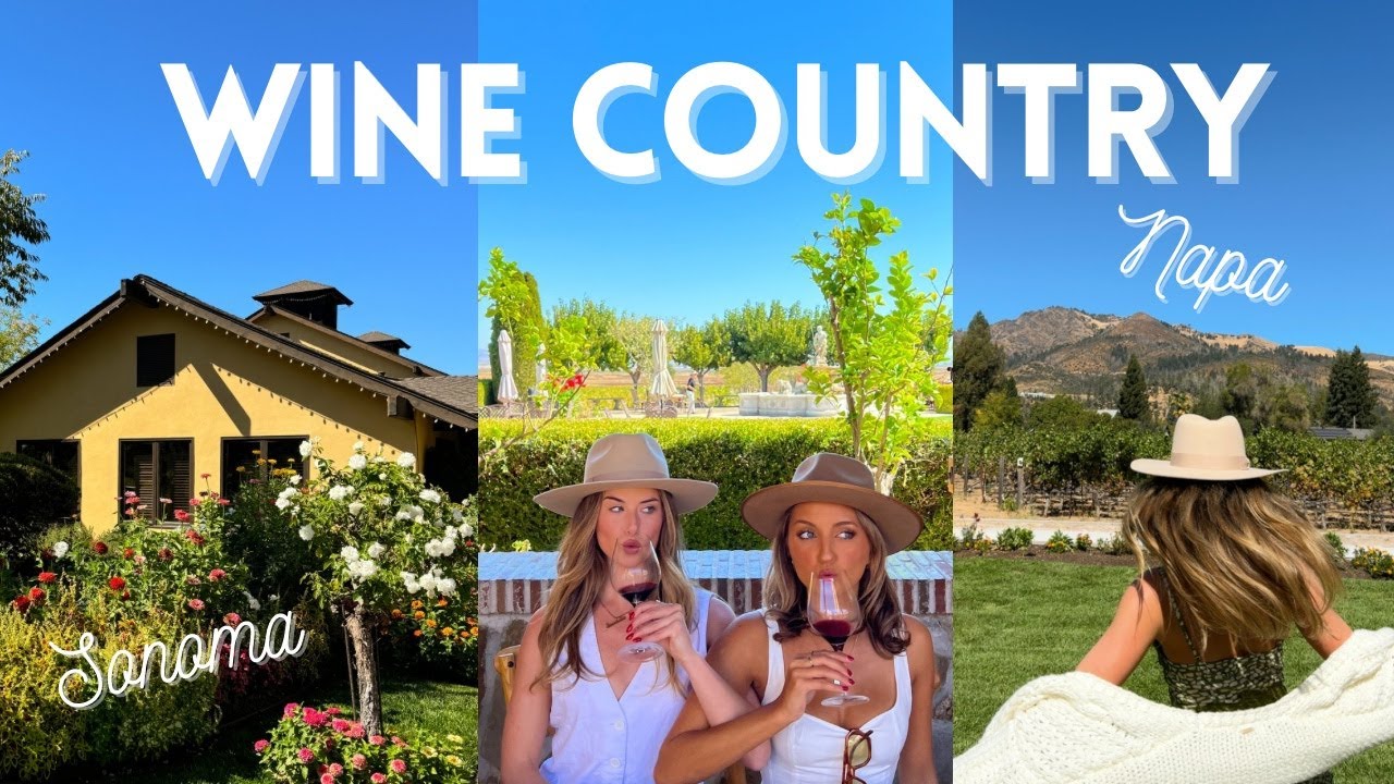 TEN BEST WINERIES IN NAPA VALLEY & SONOMA | California Wine Country Vlog