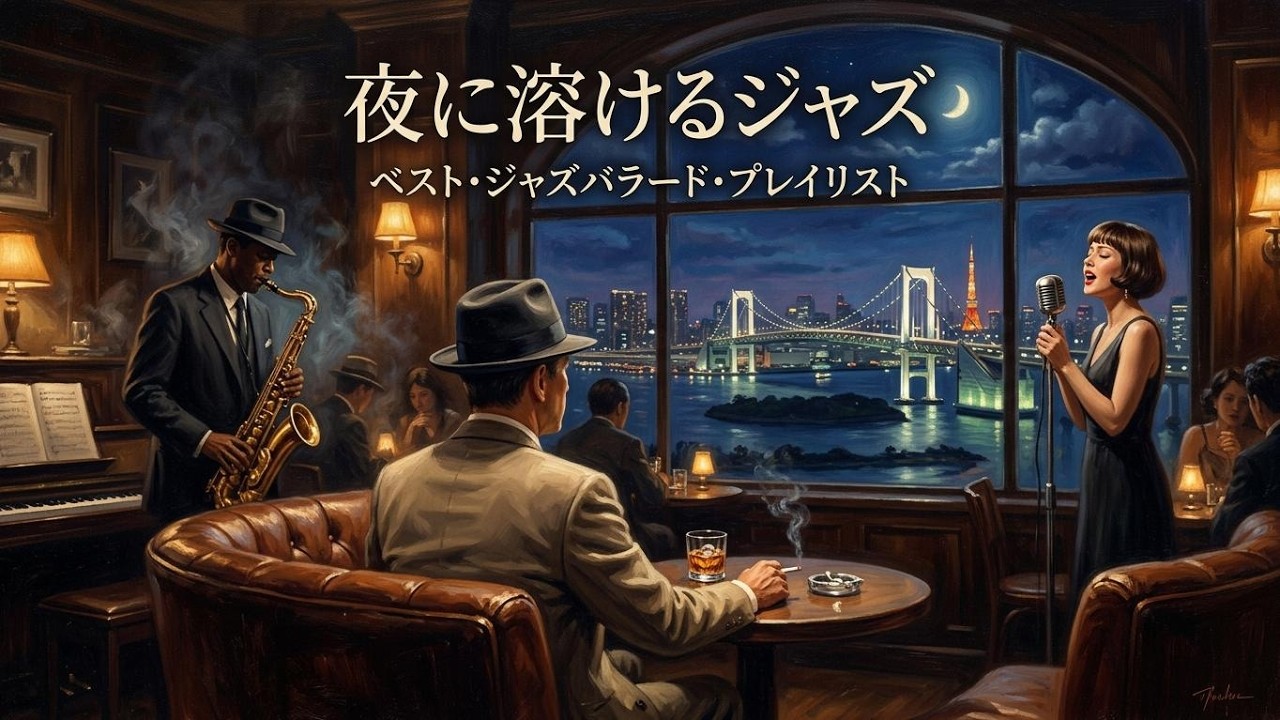 ウイスキーとジャズバー – 心に沁みる昭和ジャズバラードの夜