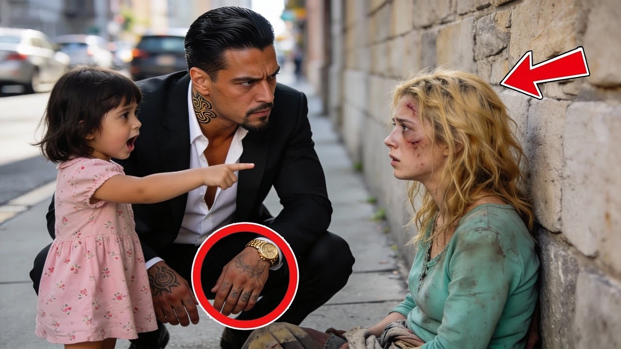 “Papá, Esa Mujer Sin Hogar es Igual a Mamá” — El Jefe de la Mafia Miró y Quedó Helado