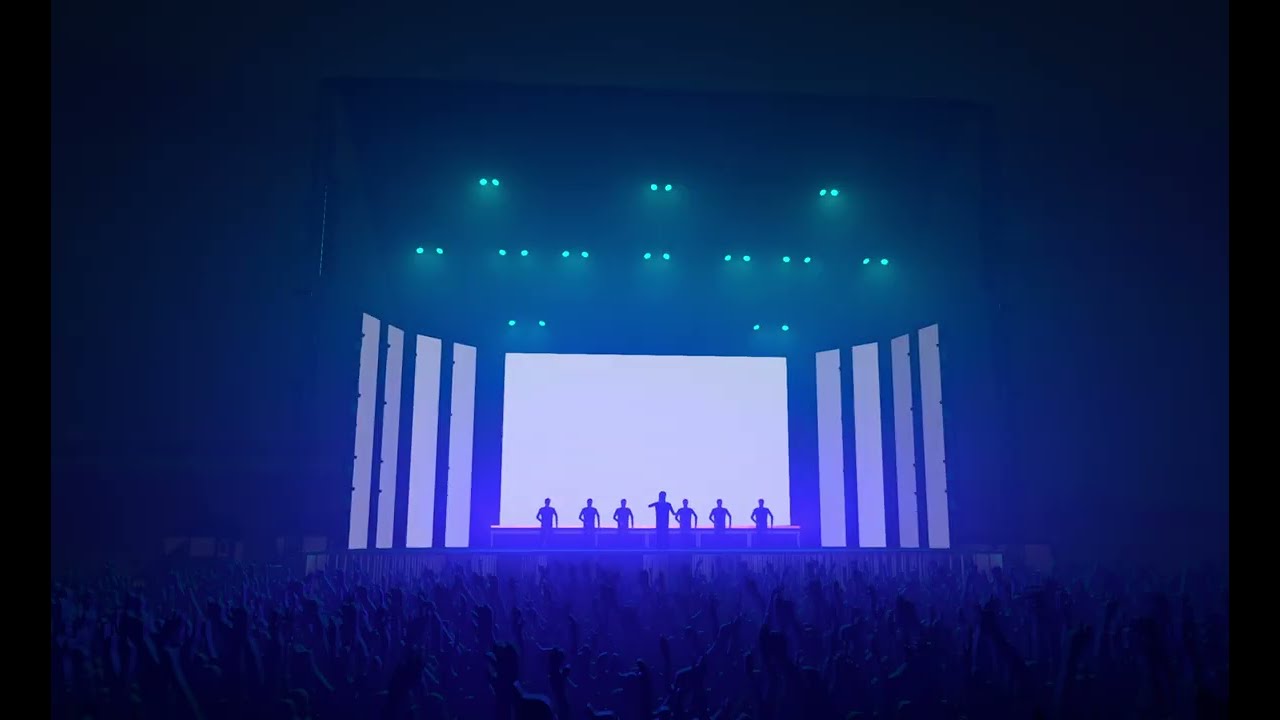 Chamsys timecoded light show in Capture