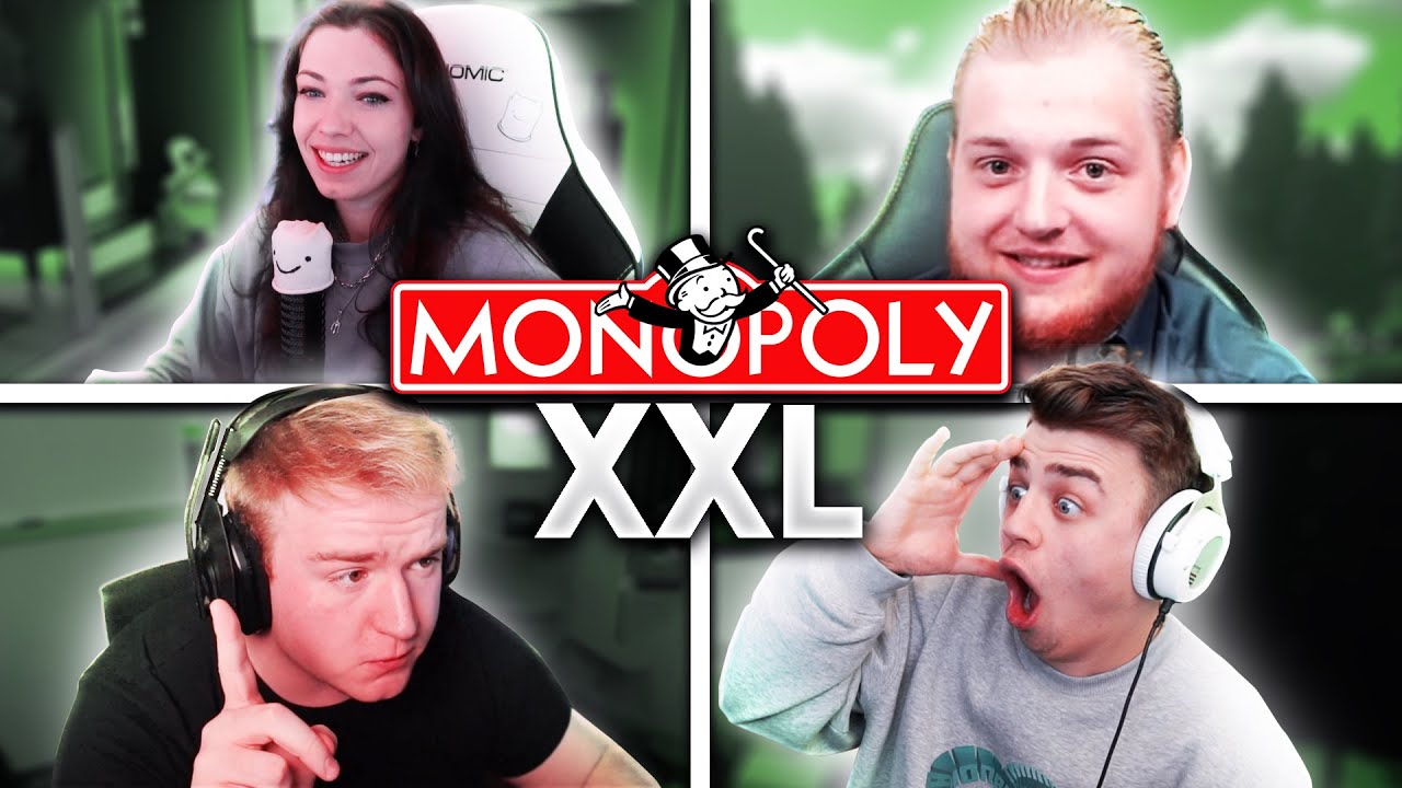 HEFTIGE XXL MONOPOLY RUNDE! (mit Trymacs, BastiGHG, Reved, Fabo)