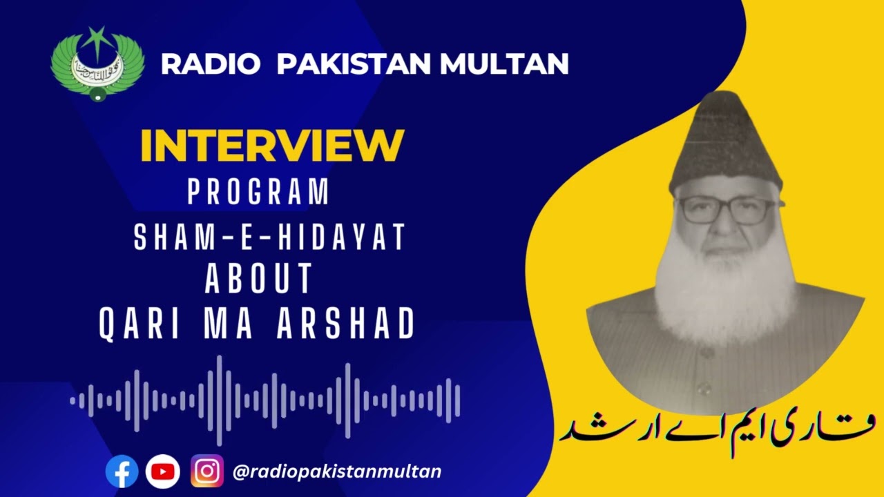 Program Sham E Hidayat About Qari MA Arshad