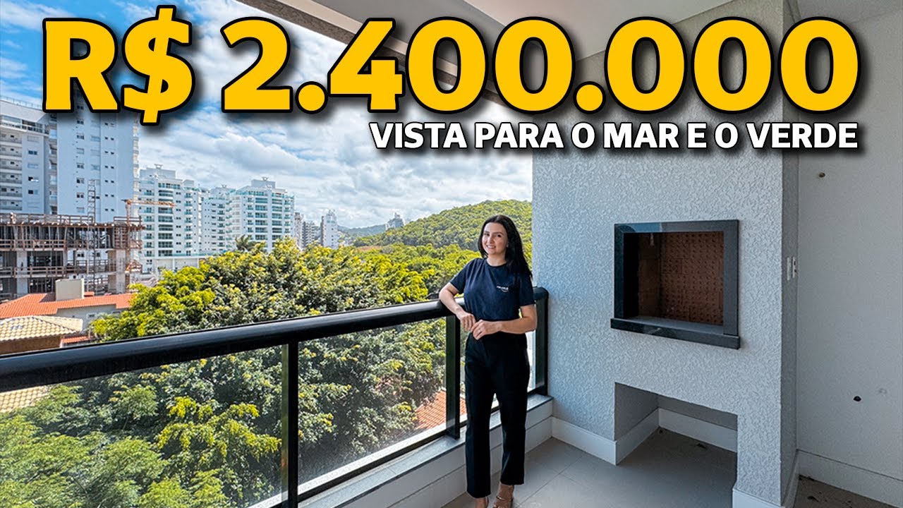 Apartamento no Ed. Ilha de Maui na Praia Brava (3 QUARTOS)