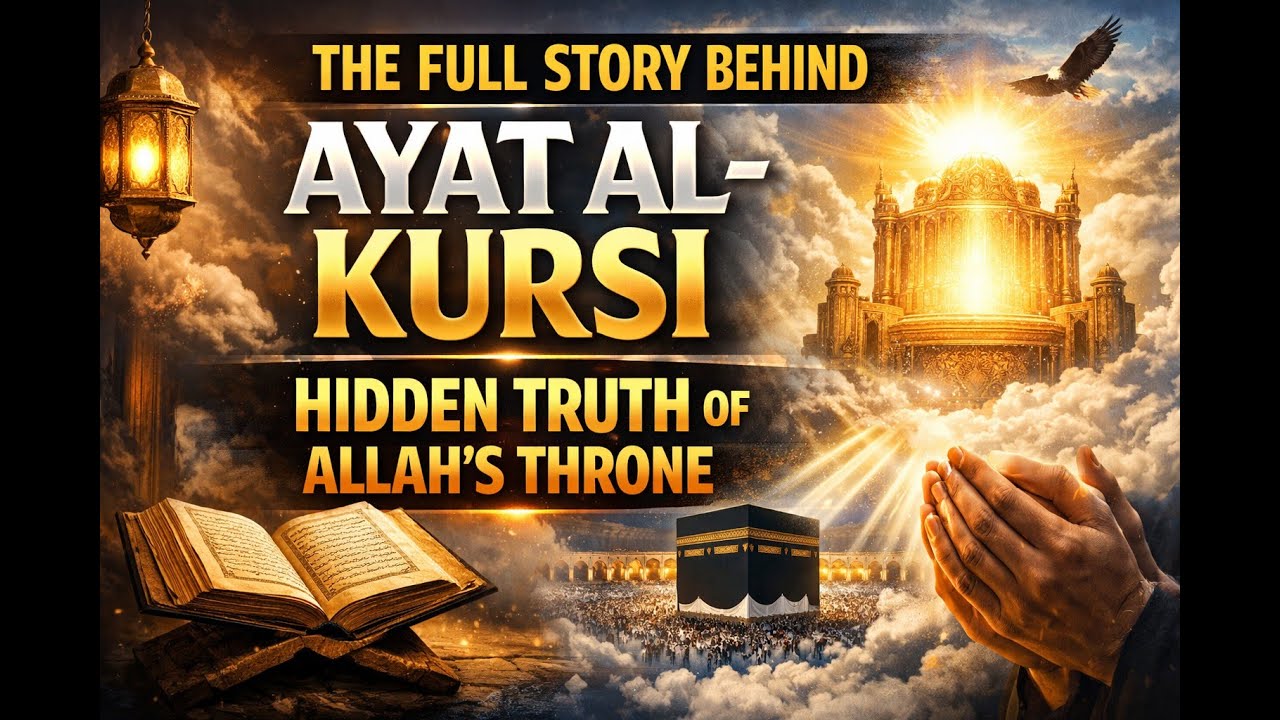 THE FULL STORY BEHIND AYAT AL-KURSI | HIDDEN TRUTH OF ALLAH`S THRONE