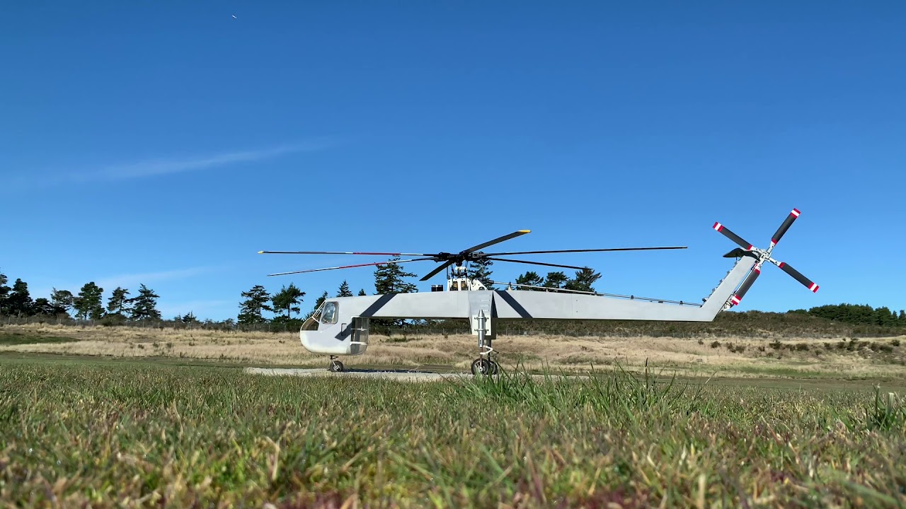 Jeti REX 12 on the RC Sky Crane and test flight