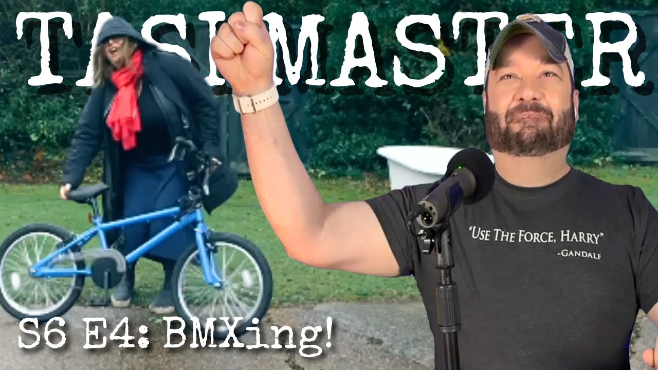 American Reacts to TASKMASTER 6x4: BMXing!