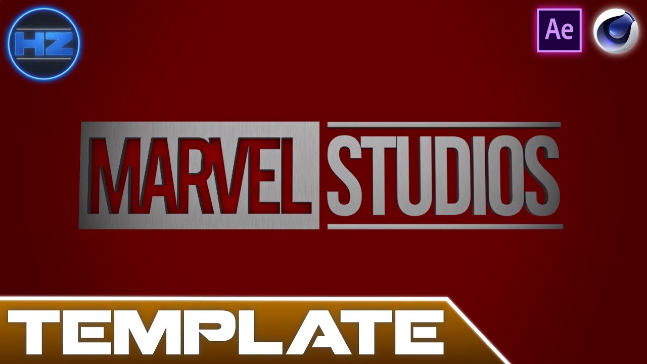 Template | Intro du Marvel Cinematic Universe Phase 3 | After Effects / Cinema 4D + 4 plugins