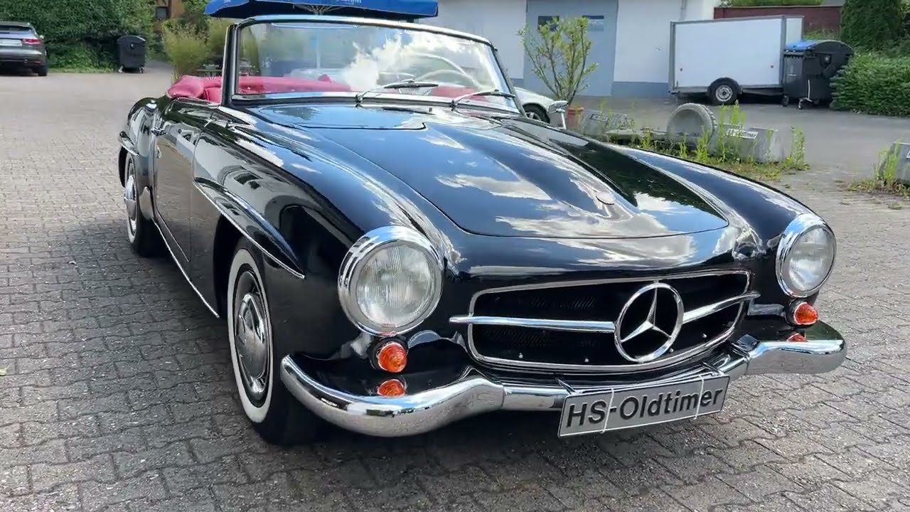 Mercedes 190 SL W121 Cabriolet   HS Oldtimer Hamburg