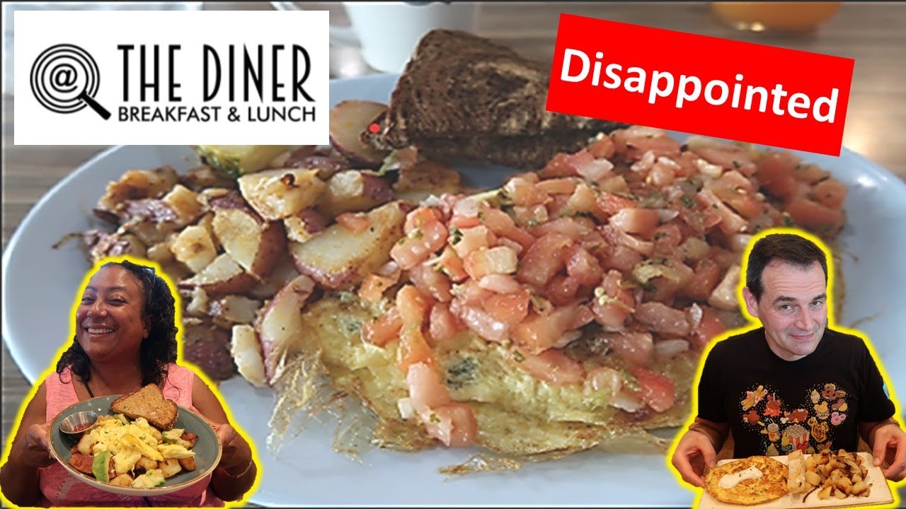 we tried The Diner in Orlando… and Kelly was NOT impressed 😬🍳