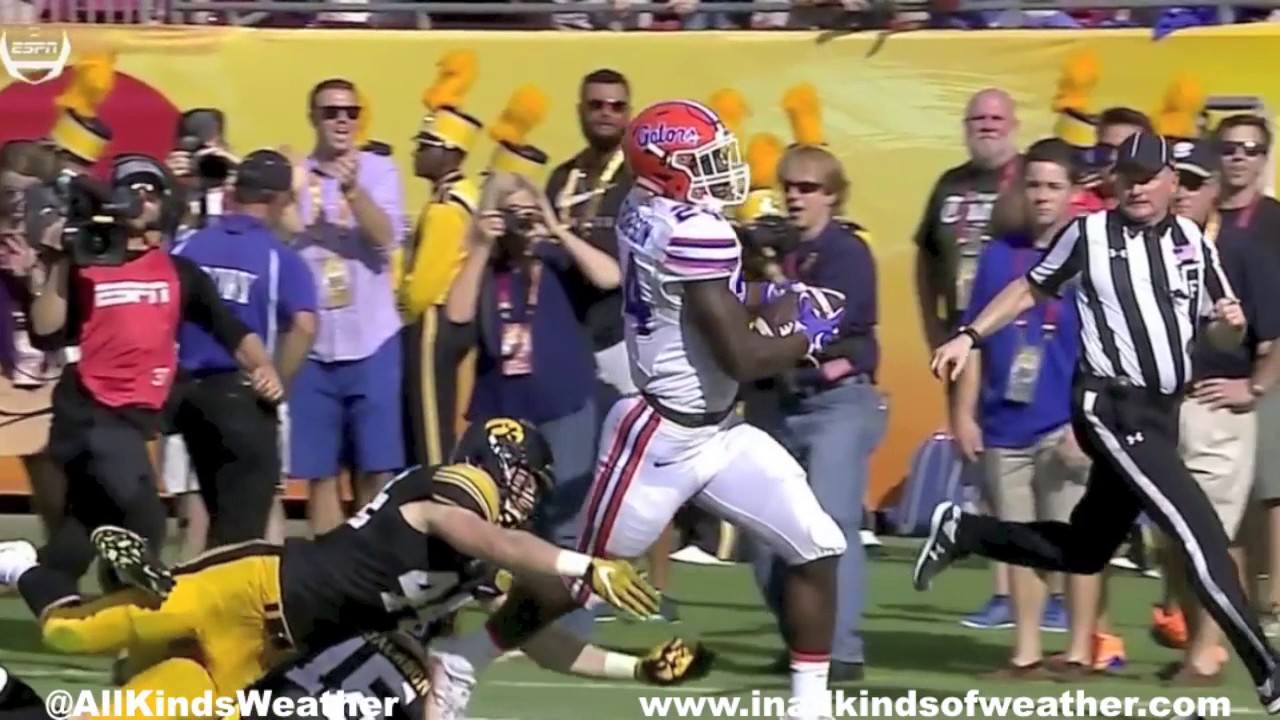 2017 Outback Bowl: #17 Florida Gators vs. Iowa Hawkeyes