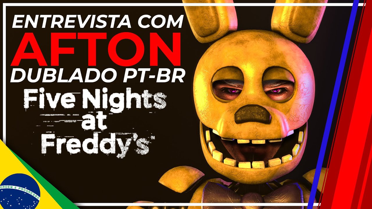 [FNAF] An Interview with Afton (DUBLADO PT-BR) | FNAF Animation