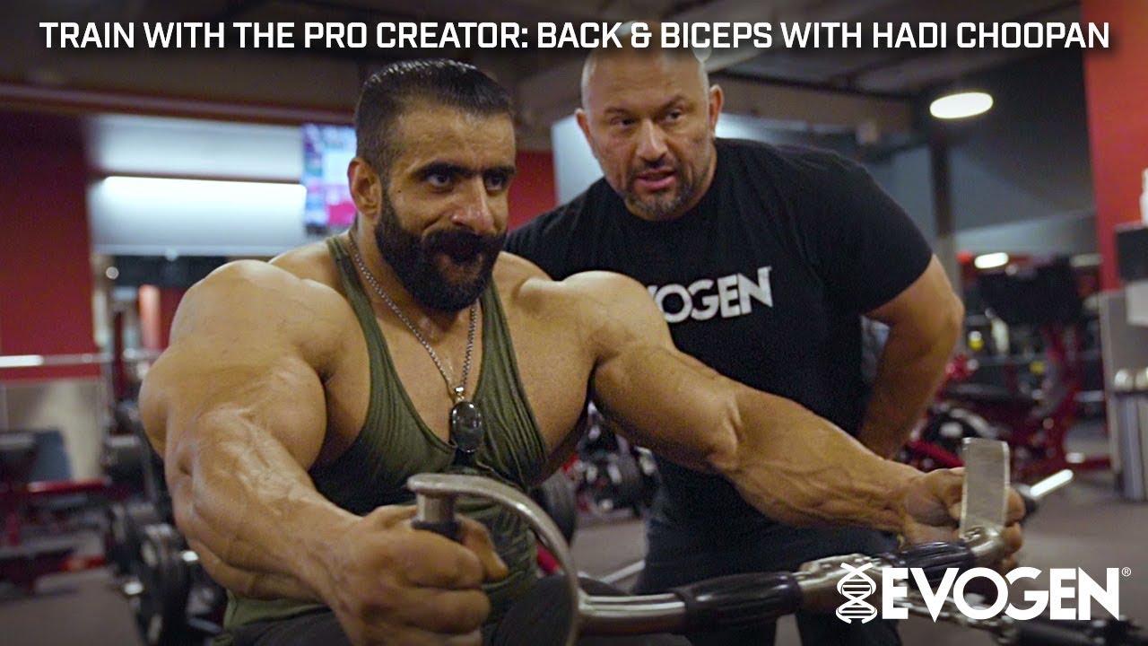 Train with The Pro Creator: Back & Biceps with Hadi Choopan One Week Out