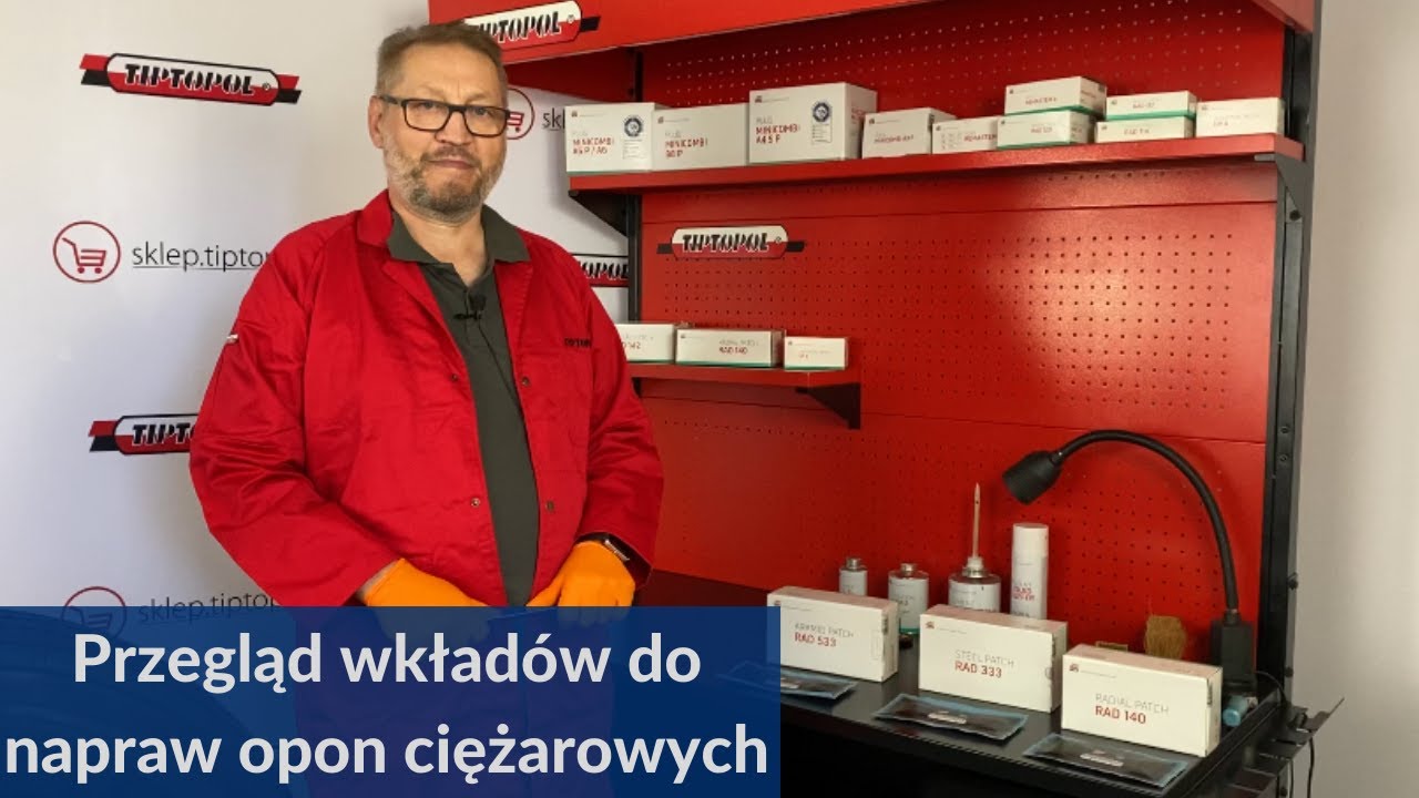 Przegląd wkładów do napraw opon ciężarowych
