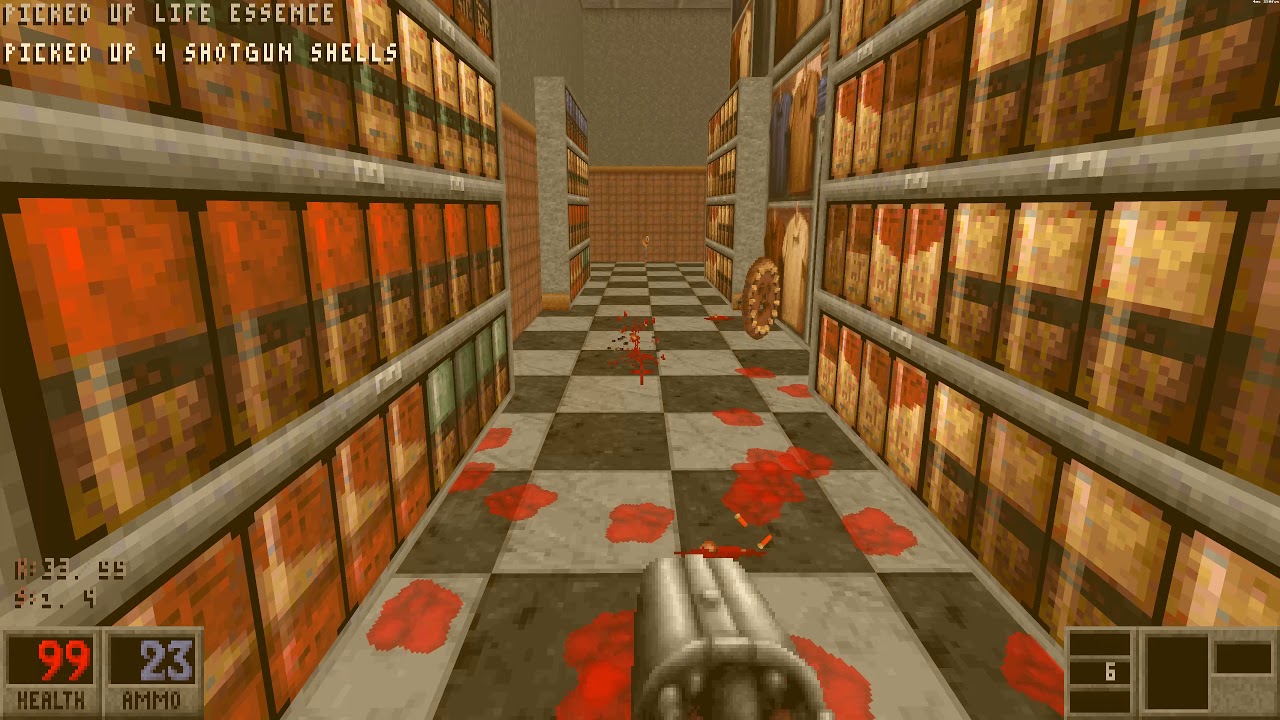 Blood: Plasma Pak (BloodGDX) - E6M1 Welcome to Your Life - All Secrets - 2160p 4K