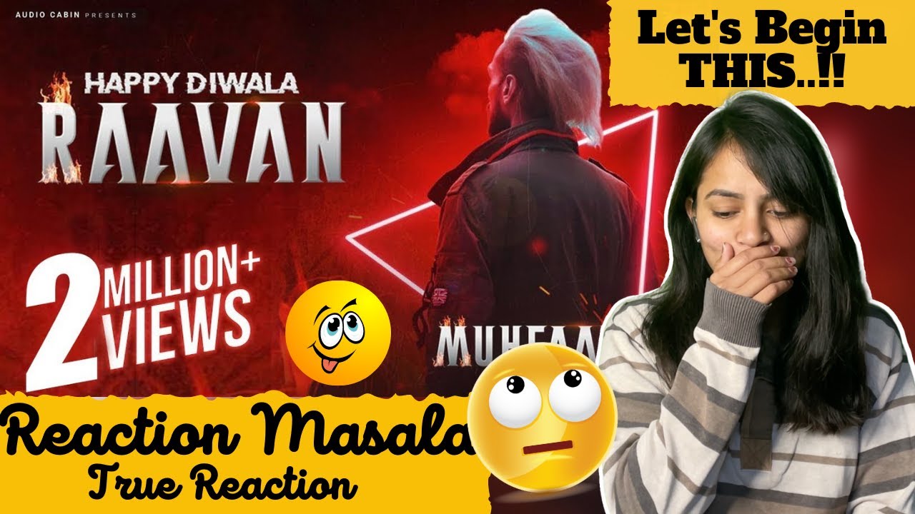 Reaction on  Happy Diwala Raavan | Muhfaad | Reaction Masala | Arpan Sharma