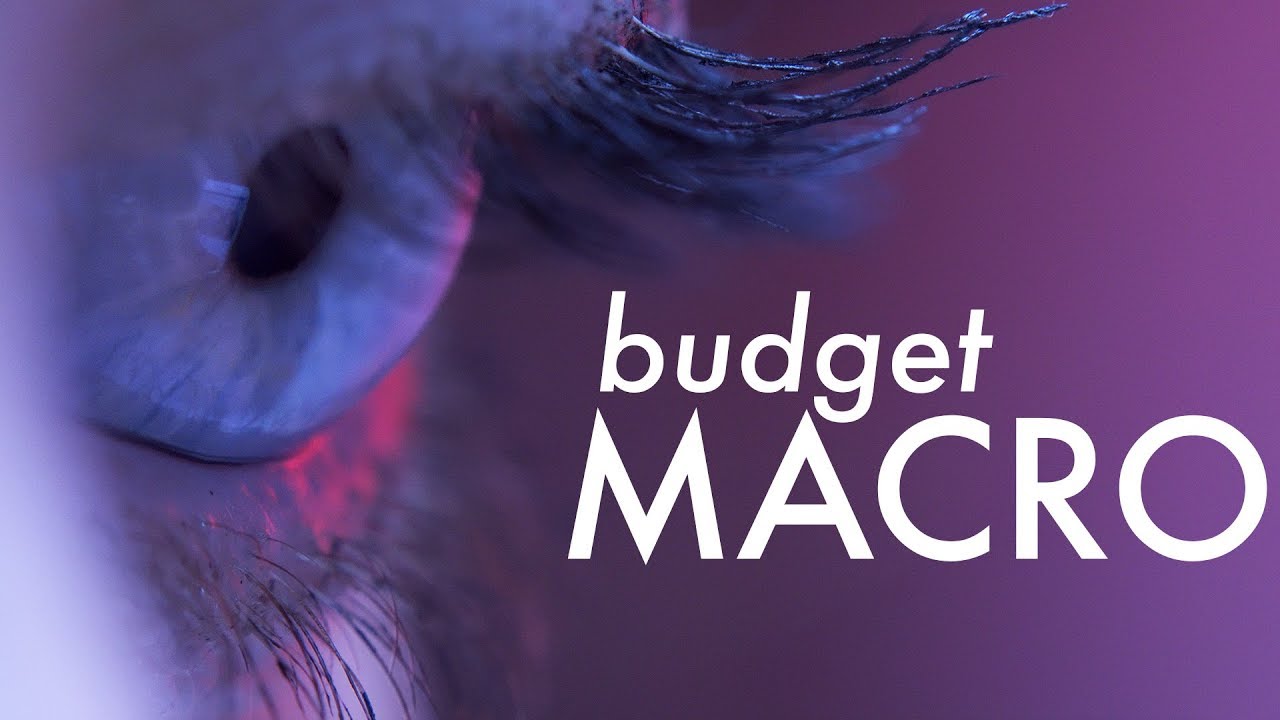 Macro Videography Using Reverse Mount Lens