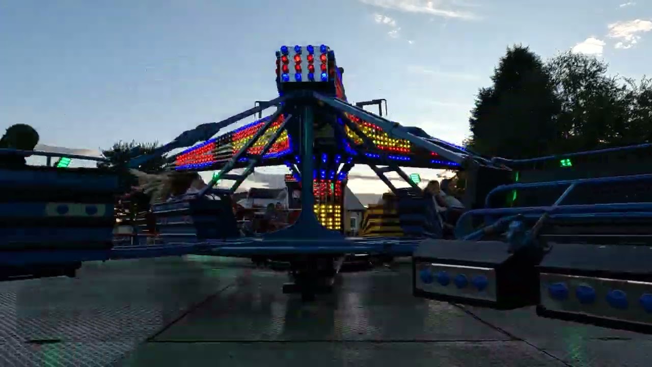 James Finnies sizzler offride pov @ Ackworth Funfair 16/09/2022