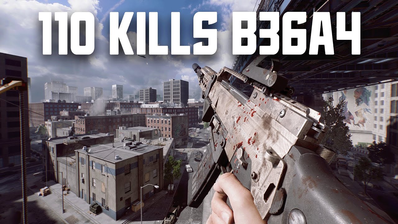 110 Kill Gameplay with the Unstoppable B36A4 in Battlefield 6!