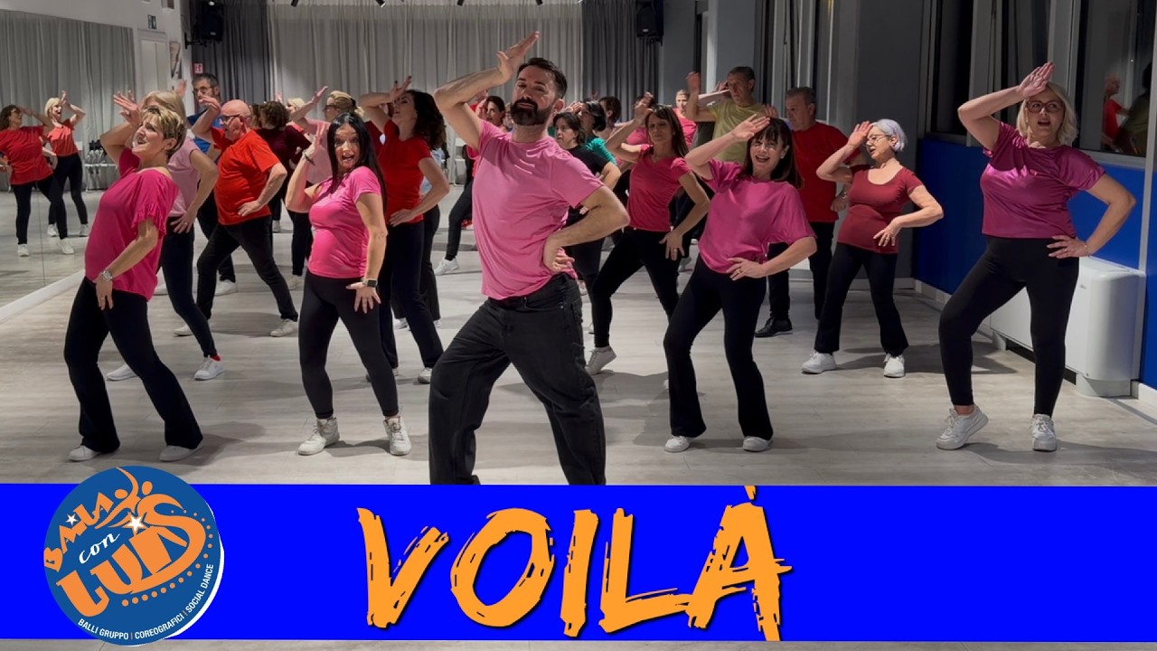 VOILÀ Elettra Lamborghini SANREMO 2026 COREOGRAFIA + TUTORIAL || BAILA CON LUIS 2026