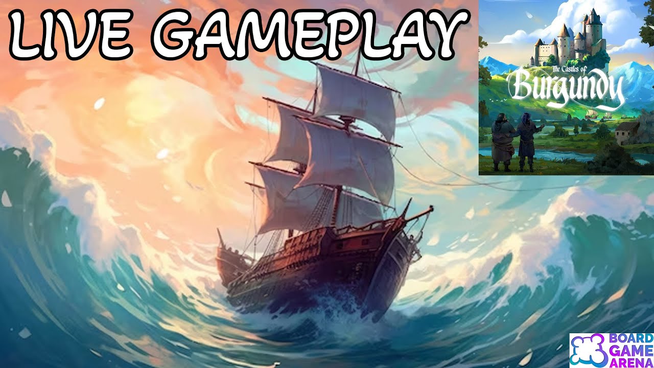 Castles of Burgundy: Live Game with Commentary (Ft. Pistol Star)