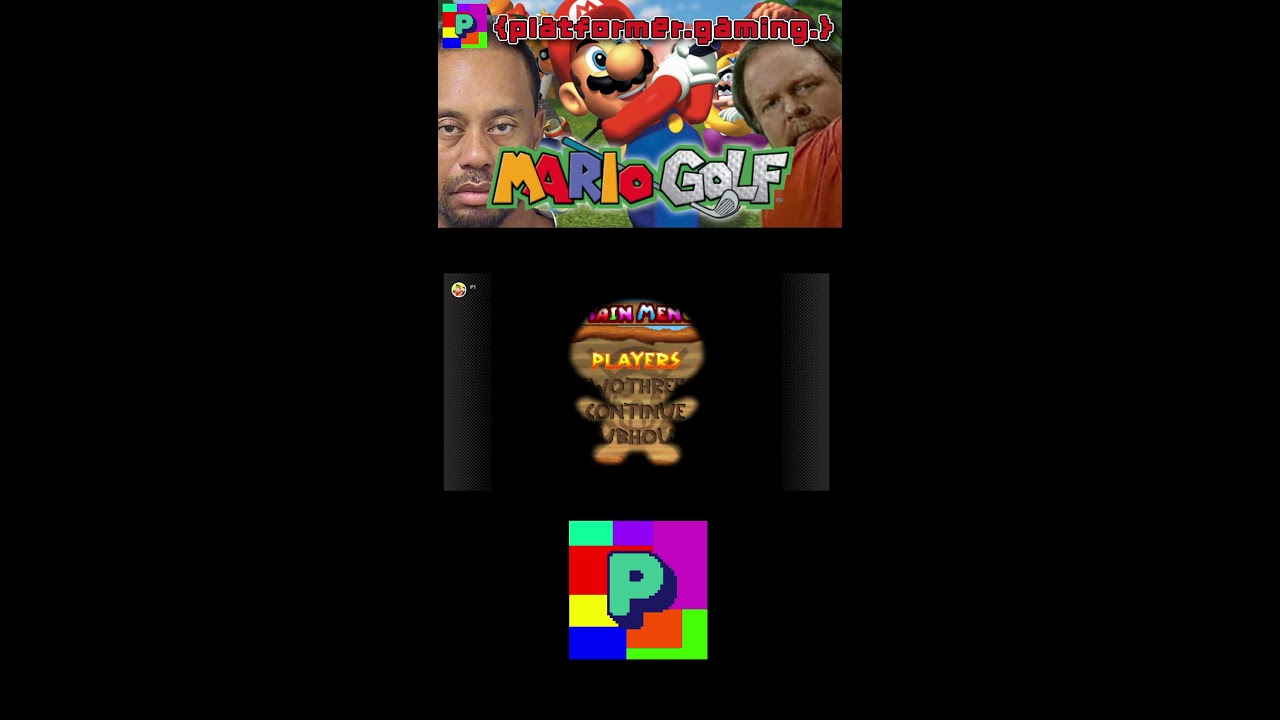 DRAIN IT! | MARIO GOLF | PLATFORMER GAMING | LIVE | (Portrait)