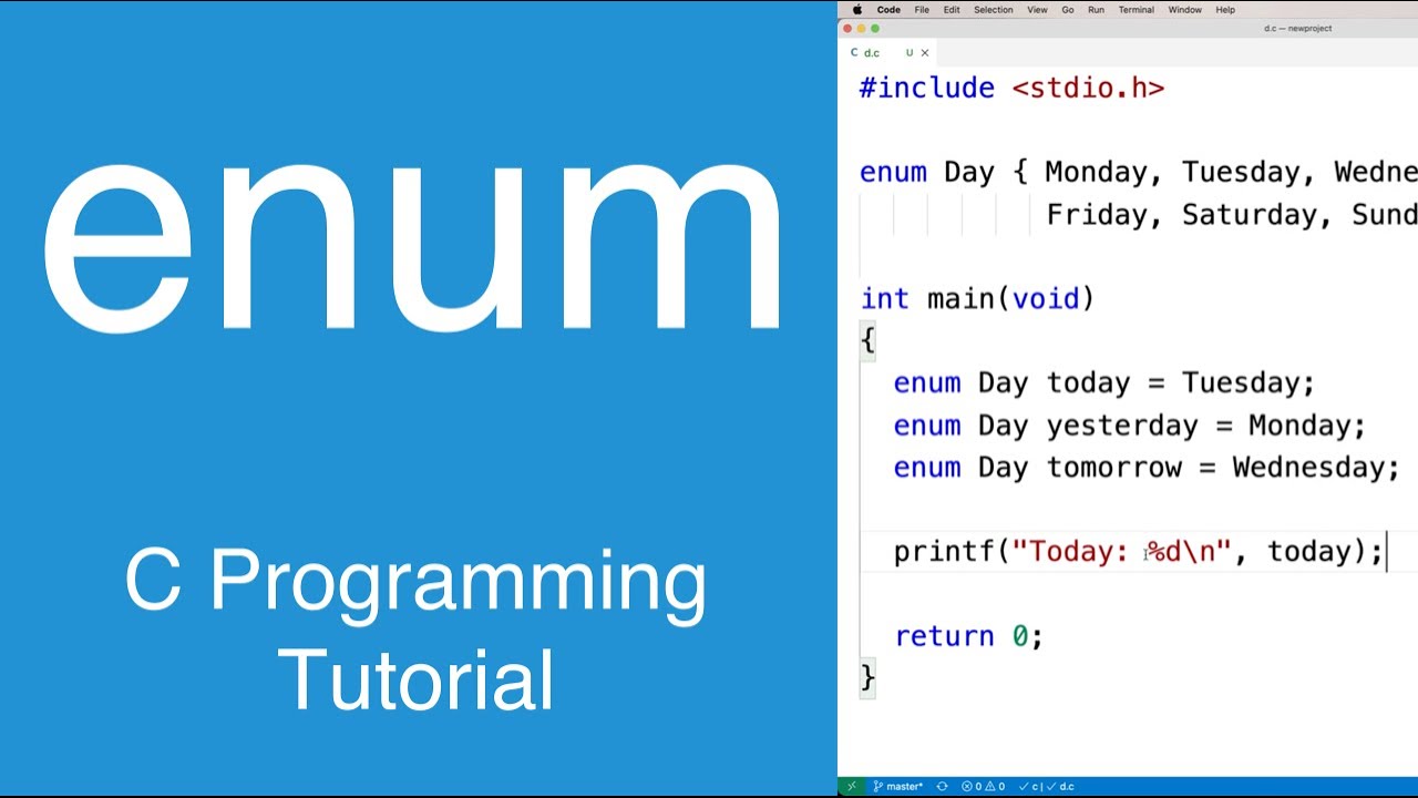 enum | Учебник по программированию на C