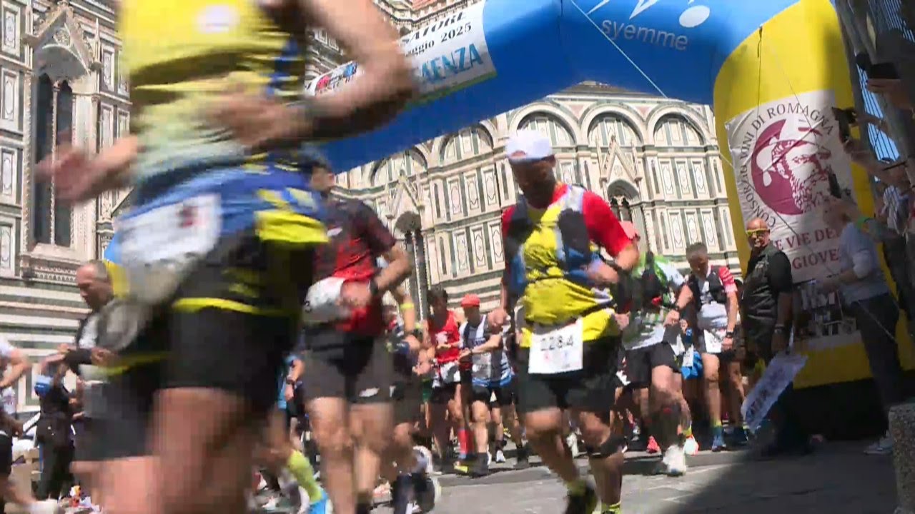 100 km del Passatore: PARTENZA e primi 30 minuti di gara