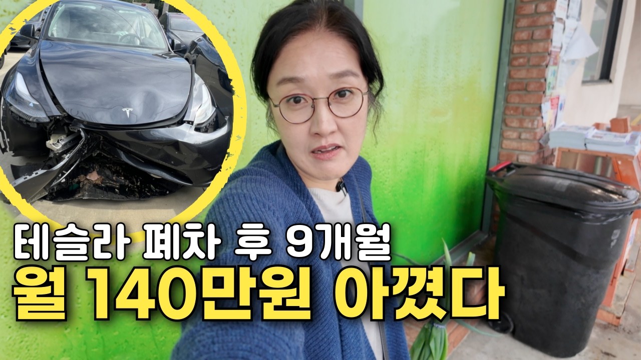 테슬라 폐차 후 9개월.. 차 없이 살았더니 월 $1,000을 아꼈습니다