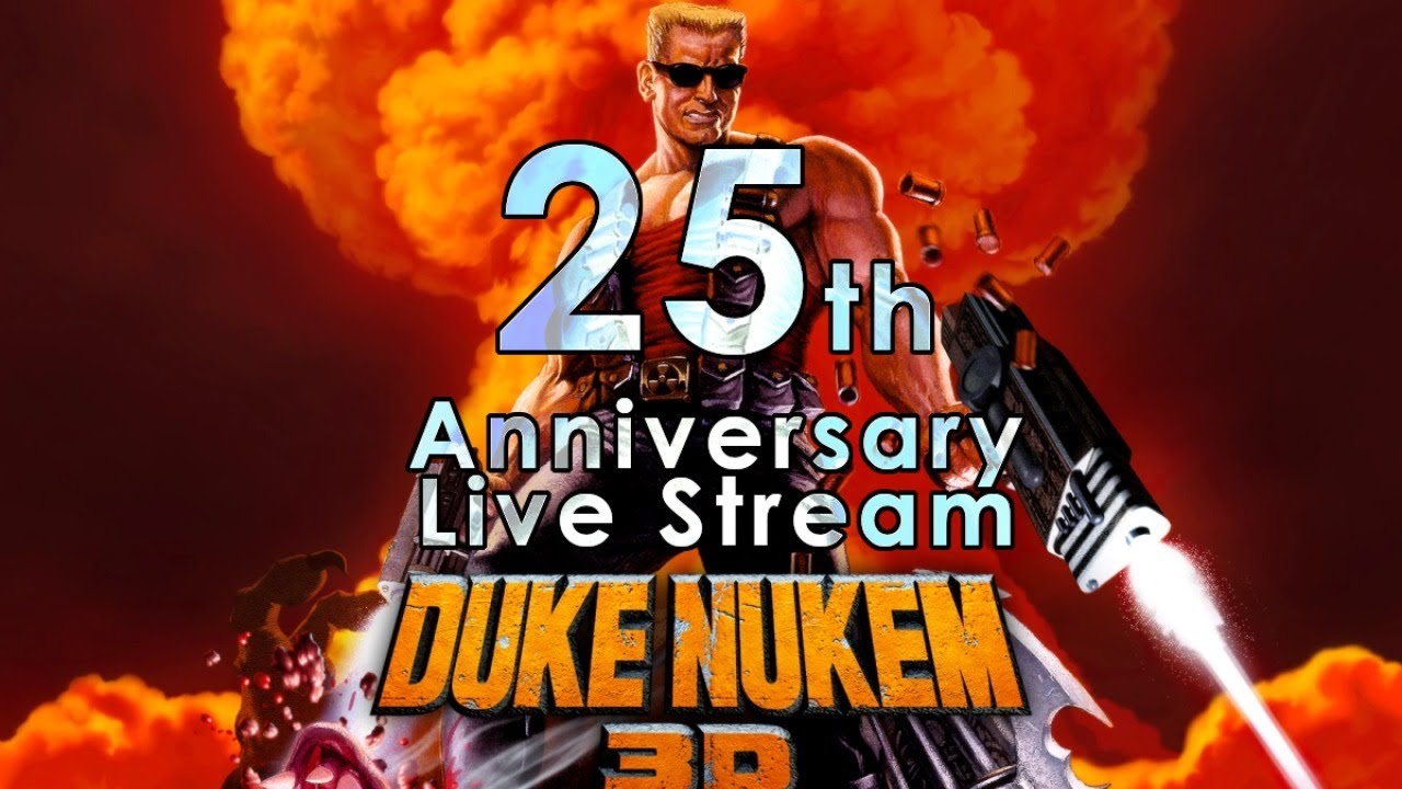 Duke Nukem 3D: 25th anniversary stream