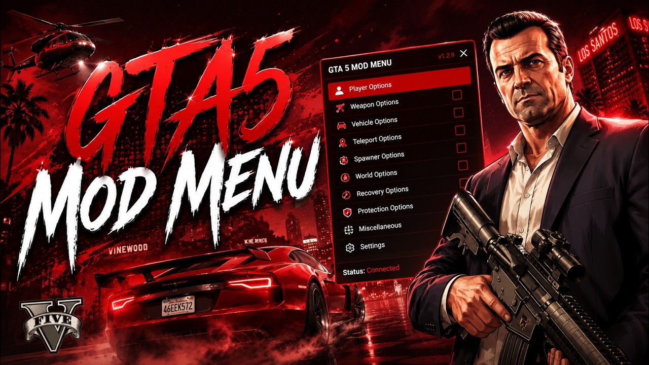 GTA 5 Mod Menu PC 2026 | Kiddions Cheat + Money Hack & Online Mods [NO BAN]