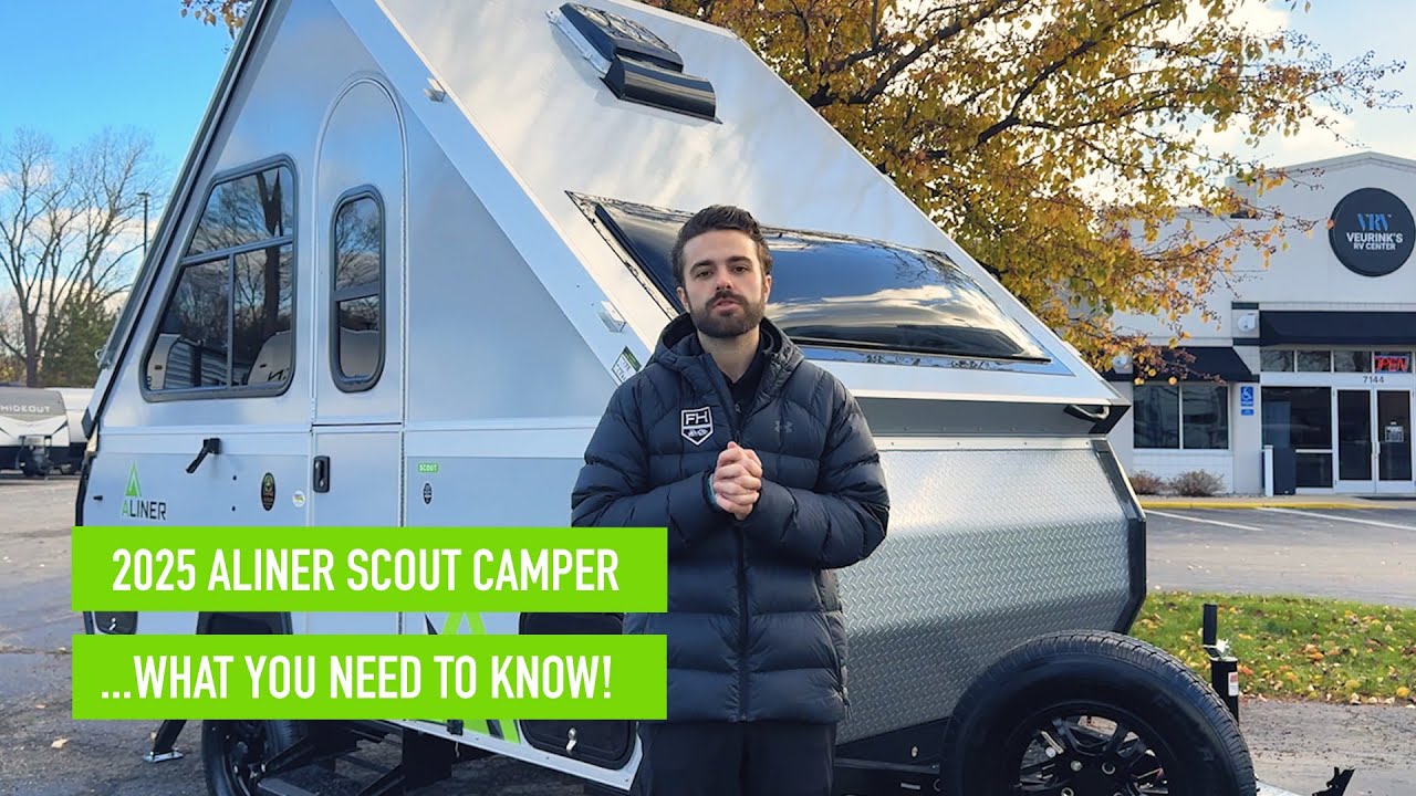 2025 Aliner Camper Scout Standard Model Features | For Sale in Grand Rapids, Rockford, Newaygo, MI