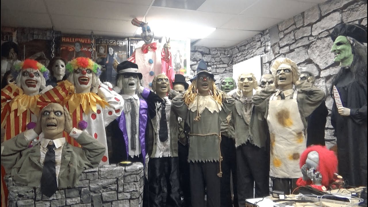 Every Halloween Magic Power Collapsible Heads Up Harry Face Ripper Collection Video +Prototype Clown